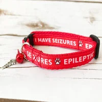 Medical Alert Puppy & Small Dog Collar - Epileptic Seizures & Diabetic Dog 3