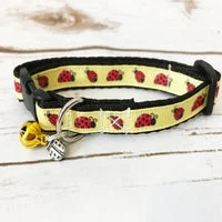 Ladybird Ribbon Cat Collar 1