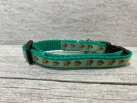 Squirrel & Acorn Dog Collar for Puppies and Small Dogs 3