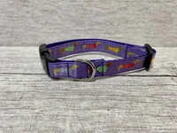 Purple Dachshund Daxie Jumper Dog Collar 6
