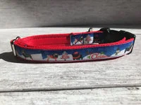 Pug Merry Christmas Santa Dog Collar 2