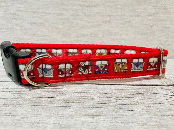 Red Campervans Dog Lead