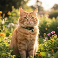 Alien Cat Collar with Bell 3