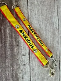 Anxious - Alert Short Extension Dog Lead | UK 3