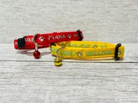 Personalised Cat Collar with Chipped Status 9