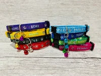 Personalised Cat Collar with Chipped Status 1