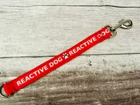 Reactive Dog Alert Short Extension Dog Lead | UK 7