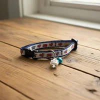 London Cat Collar with Bell & Crown Charm 4