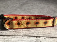 Sunflowers Dog Collar 4