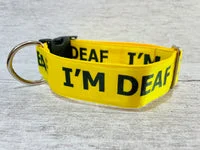 I'm Deaf - Deaf Alert Dog Collar 9