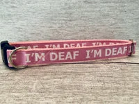 I'm Deaf - Deaf Alert Dog Collar 12