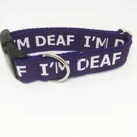I'm Deaf - Deaf Alert Dog Collar 17