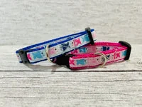 Blue Fish Inspired Cat Collar 2