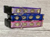 Monkey Animal Face Dog Collar 1