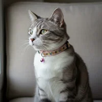 Easter Egg Cat Collar with Bell 2