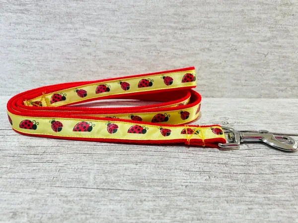 Ladybird Ladybug Ribbon Lead