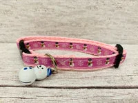 Christmas Snowman and Snowflake Cat Collar 3