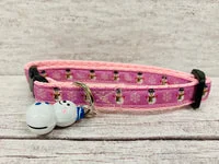 Christmas Snowman and Snowflake Cat Collar 4