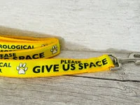 Neurological Disorder - Please Give Us Space Dog Lead 3